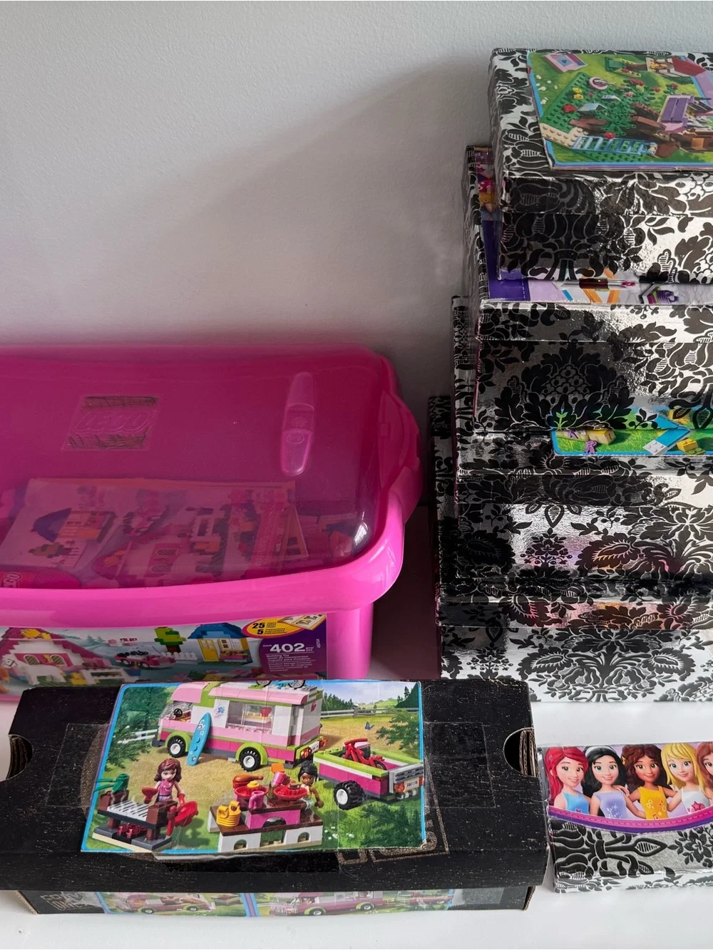 Lego Friends HUGE lot Bundle 5560 3184 3065 41017 41008 3942 3315 3933 3932 3939